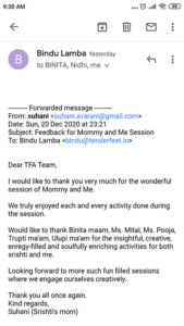 Feedback by Ms Supriya SoniFeedback by Ms Supriya Soni