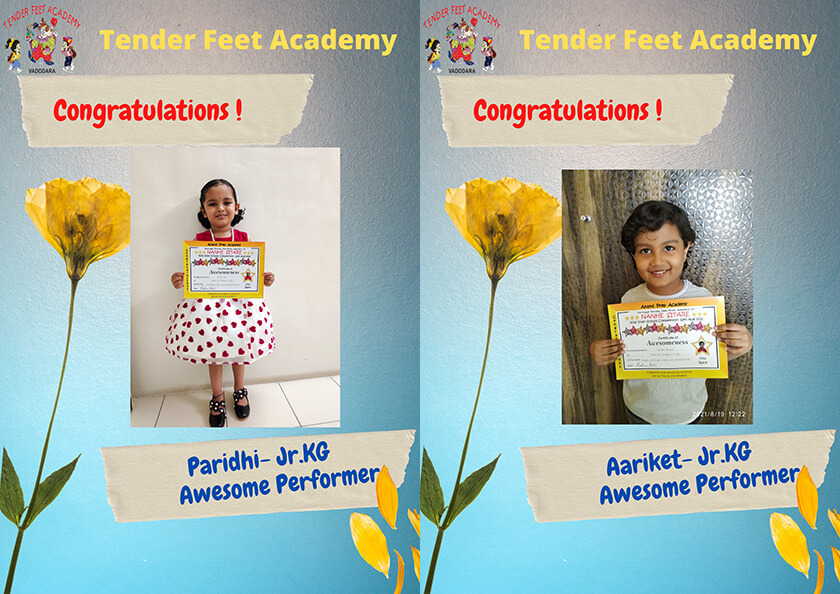 "Nanhe Sitare" an Inter-Preschool Competition - 2021