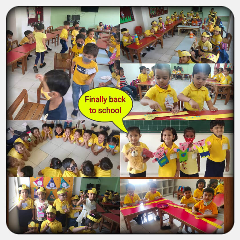 Glimpses of TFA children’s first day at school 2022-23