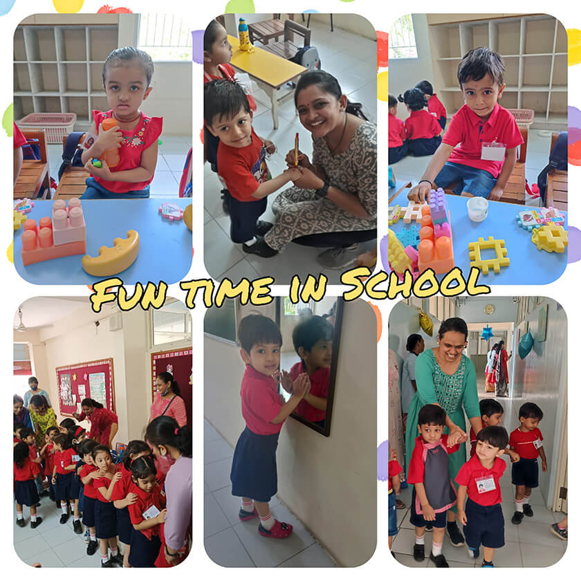 Glimpses of TFA children’s first day at school 2022-23